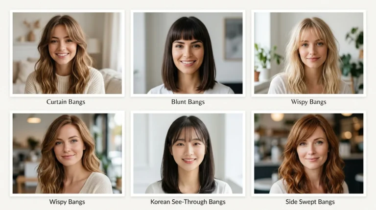 23 Types of Bangs to Help You Choose the Right Style