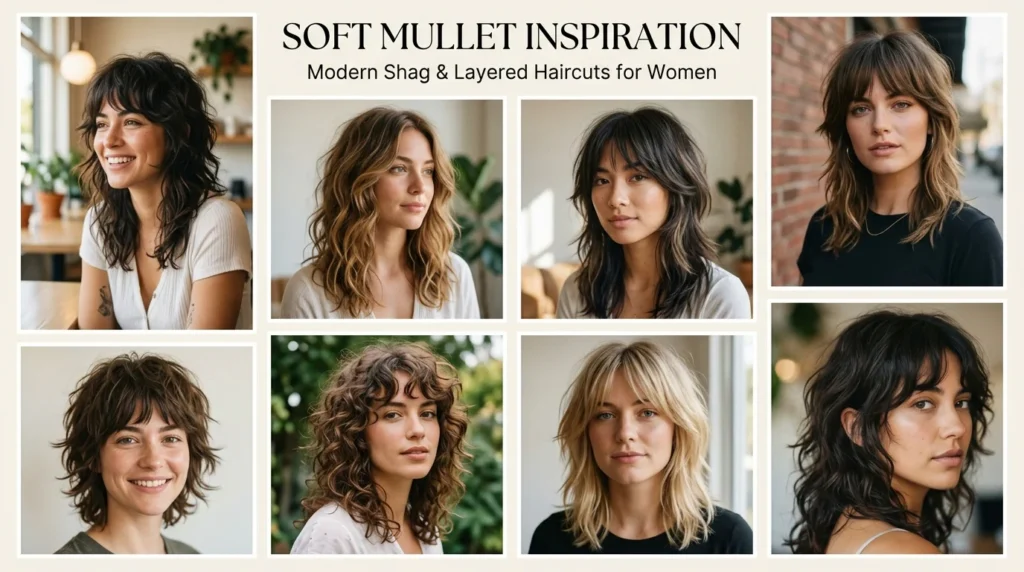 16 Soft Mullet Haircuts That Feel Fresh and Wearable