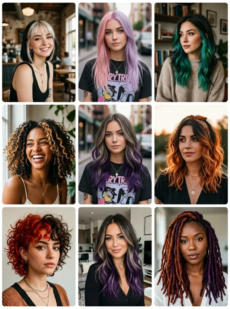 17 Gemini Hair Ideas That Play with Color and Contrast
