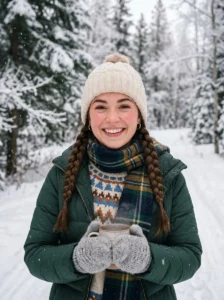 Double braids festive hairstyle