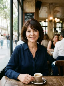 French bob hairstyle for women over 60