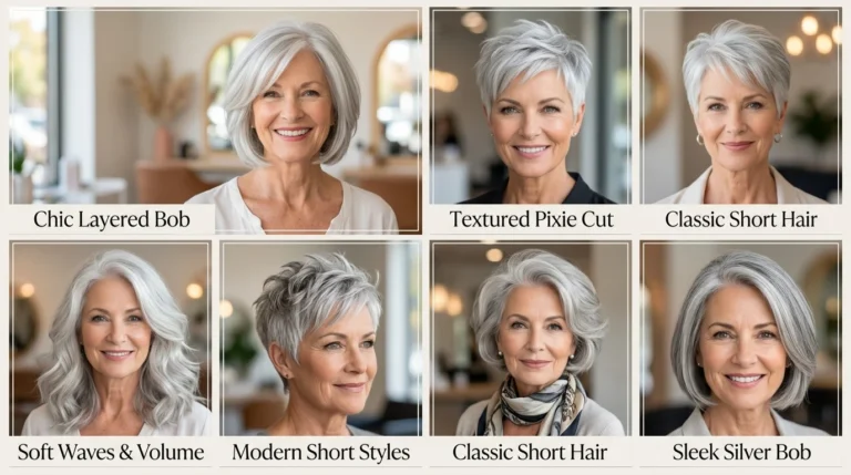 20 Hairstyles for Women Over 60 That Feel Fresh and Easy