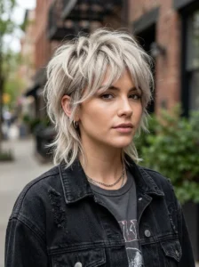 Pixie wolf cut hairstyle