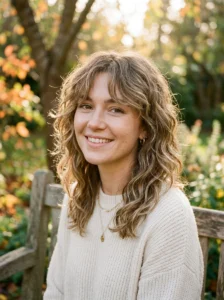 Soft wavy shag hairstyle