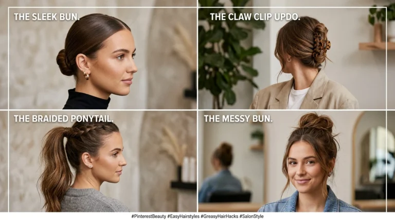 17 Hairstyles for Greasy Hair That Still Look Fresh