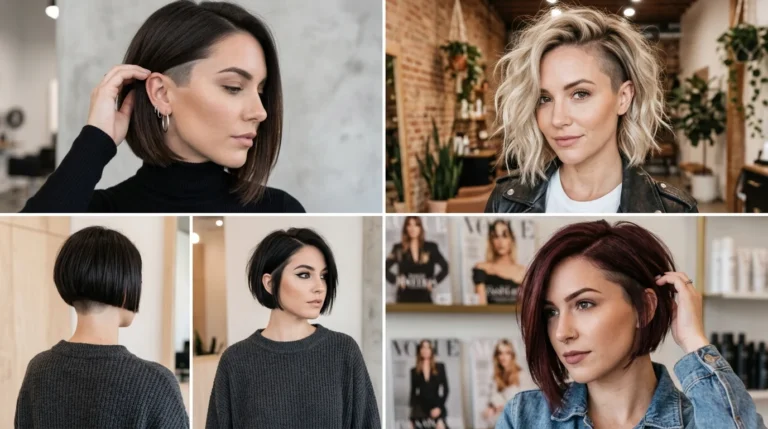 18 Undercut Bob Hairstyles That Add an Edge to Your Look
