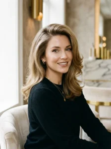 Side-part blowout for fine hair