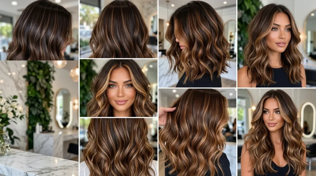 Caramel Highlights on Brown Hair: A Low-Maintenance Glow Up