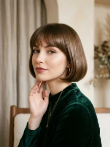 French bob haircut for thin hair