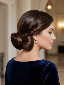 Creative bow bun hairstyle