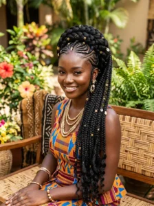 Cultural significance of goddess cornrow hairstyles
