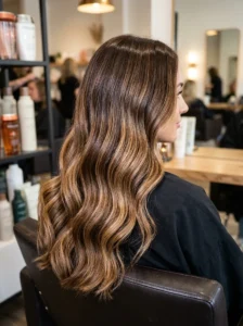 Hair gloss treatment for shiny color