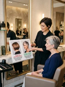 Difference between dated and modern short haircuts