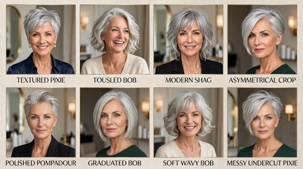 Short Hairstyles for Women Over 50 That Look Modern, Not Matronly