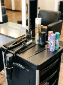 Hair products and tools for creative hairstyles