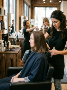 Regular trims help thin hair stay full