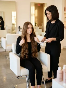 Preparing emotionally for a dramatic haircut