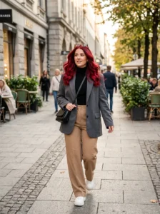Trending cherry bomb red hair color