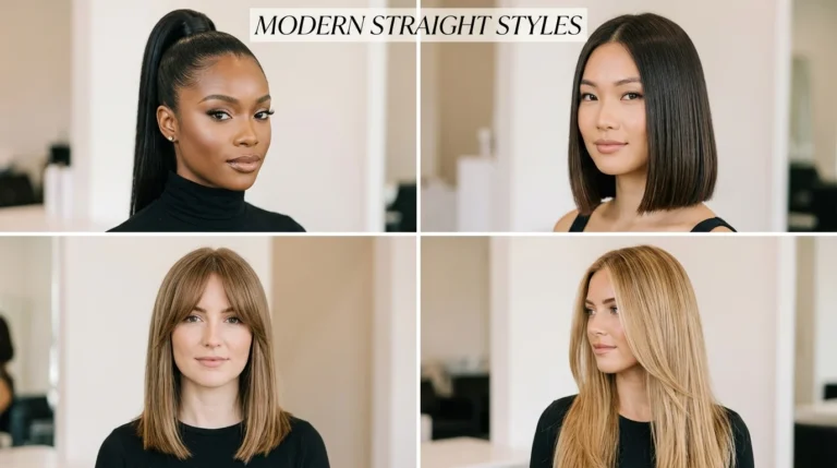Best Hairstyles for Straight Hair: Easy & Elegant Ideas