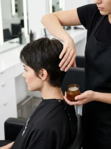 Styling products for very short haircuts