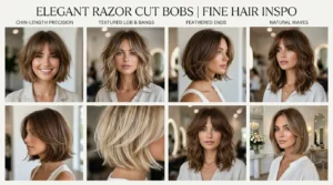 Razor Cut Bob for Fine Hair: 10 Styles That Add Volume Naturally