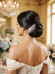 Perfect polished formal updo