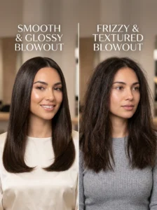 Common blowout mistakes that cause frizz
