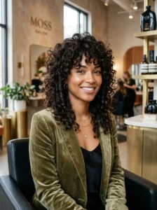 Benefits of a curly wolf cut