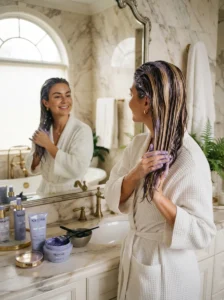 Maintaining streaky highlights at home