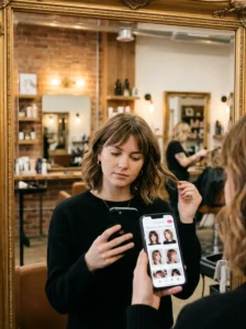 Choosing the right short shag haircut with bangs