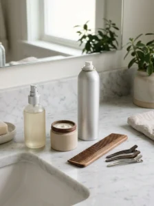 Essential products for boyfriend hair