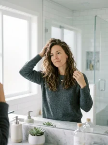 Styling techniques for creating boyfriend hair