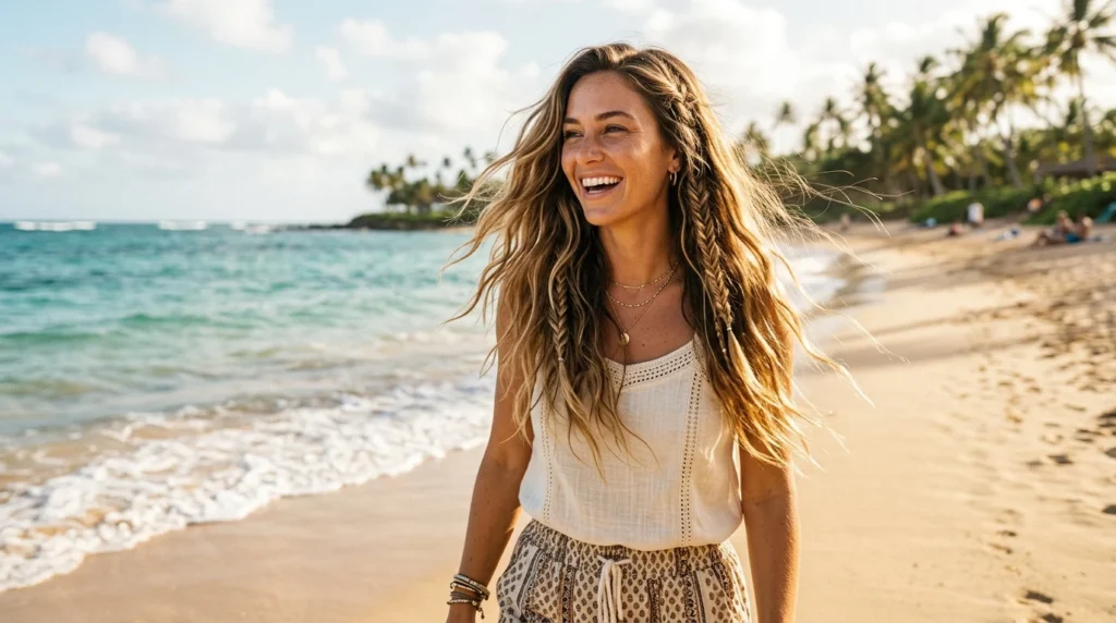 15 Sun-Kissed Beach Hairstyles for Effortless Summer Hair