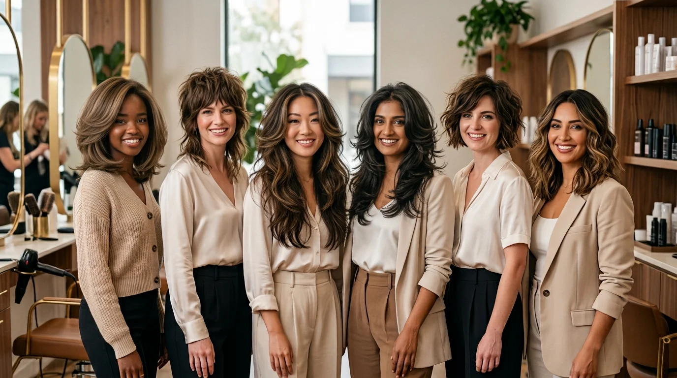 Best haircuts for flat hair featuring layered, textured, and voluminous styles.