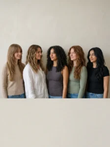 Long wolf cut variations for straight, wavy, curly, thick, and fine hair