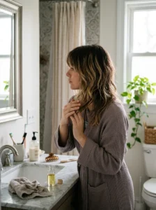 Hair-care products for maintaining a balayage wolf cut