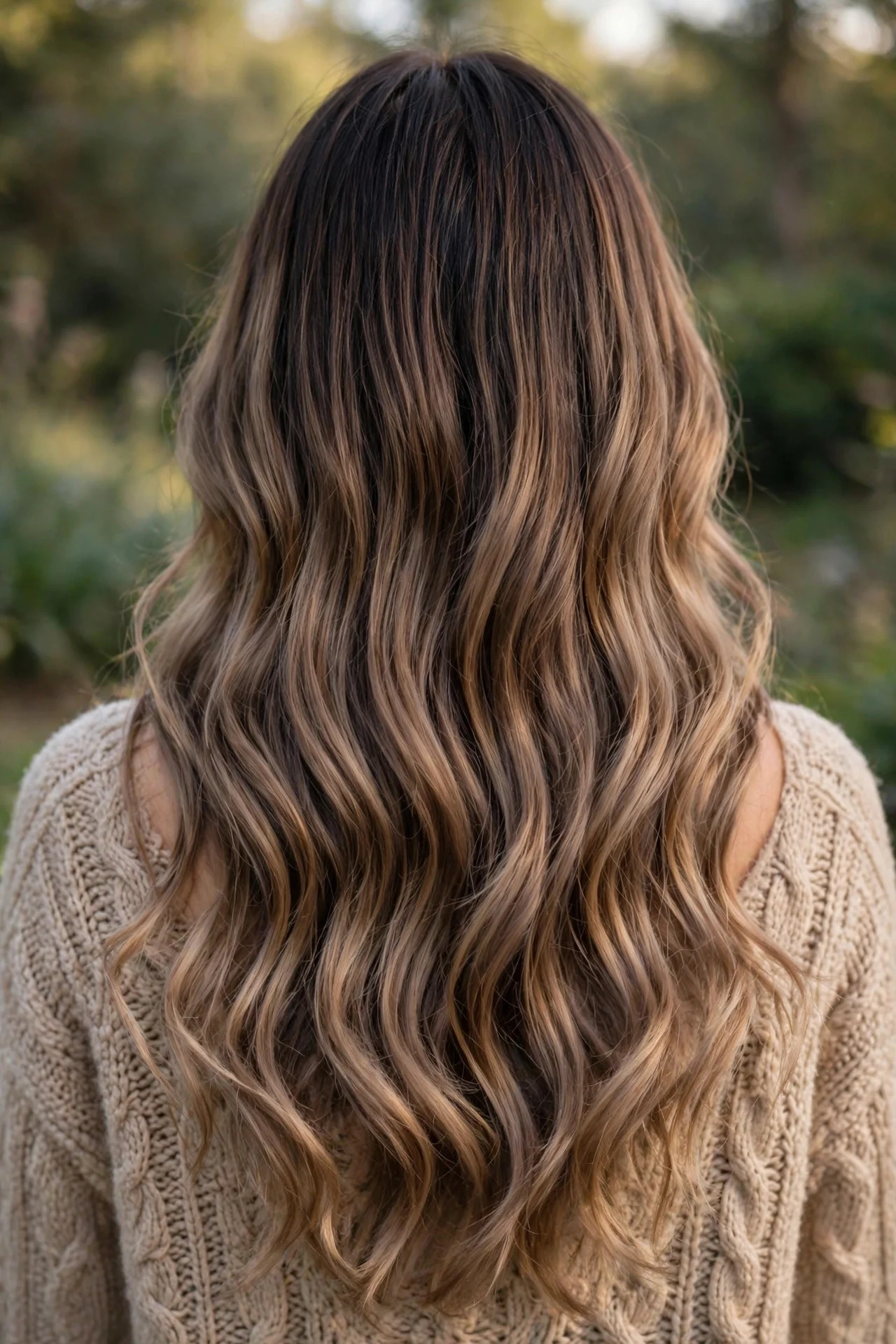 Soft Mocha Ombré Blend hair