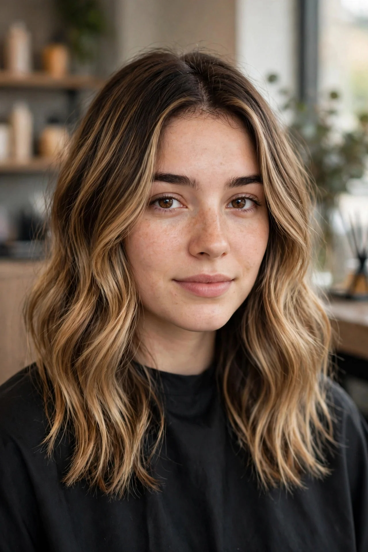 Bronde With a Rooted Base