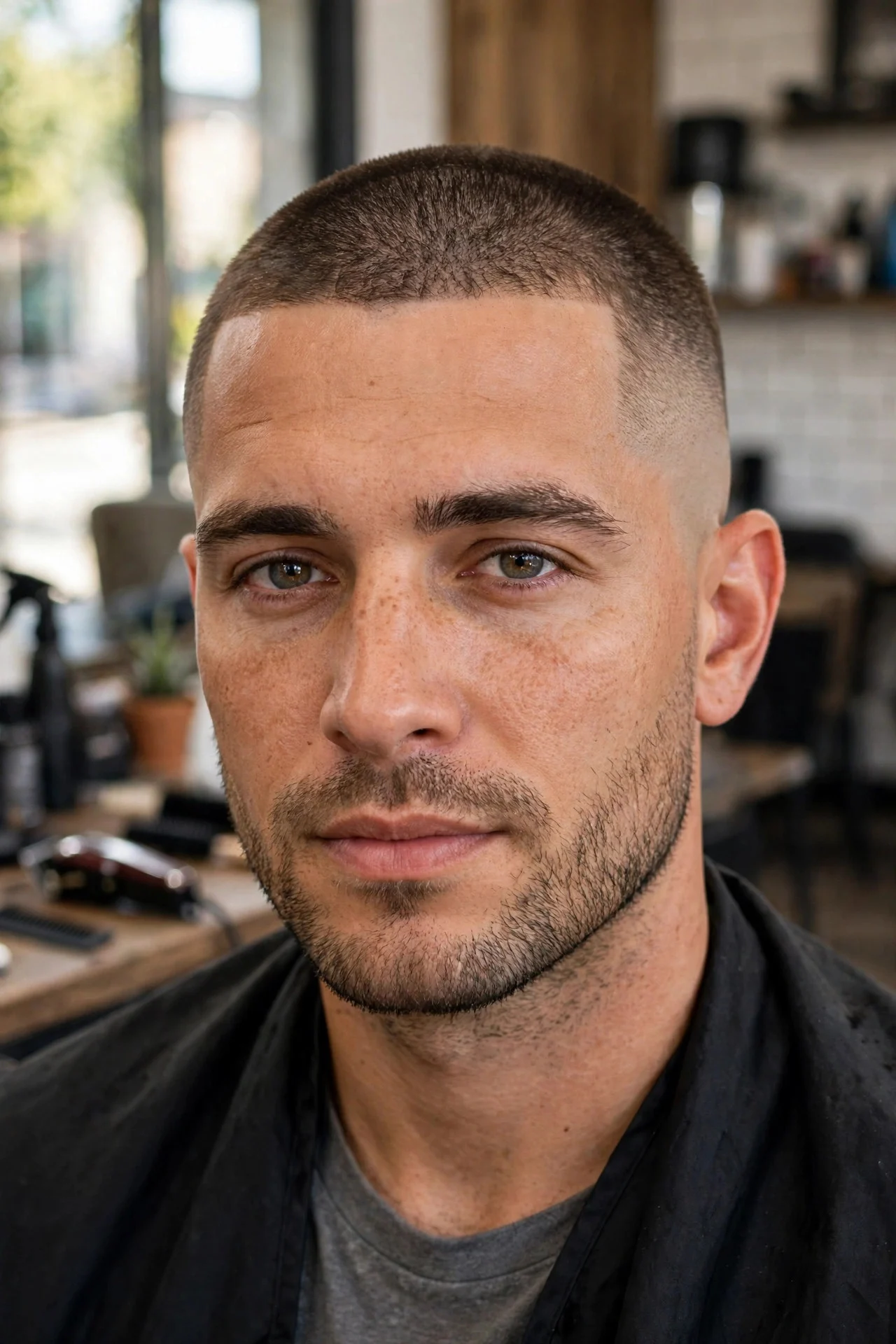 The Buzz with a Mid Fade