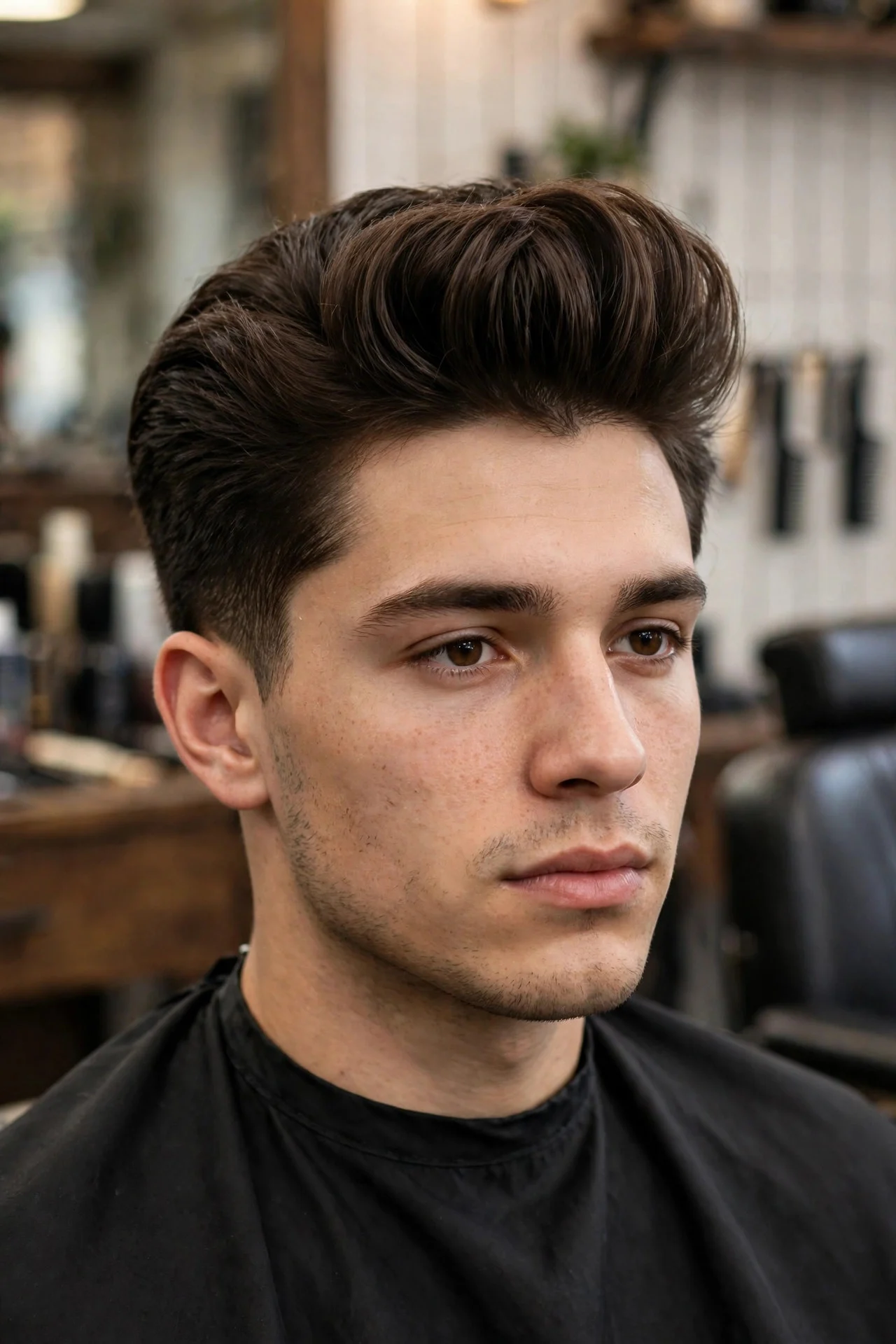 The Classic Modern Pompadour