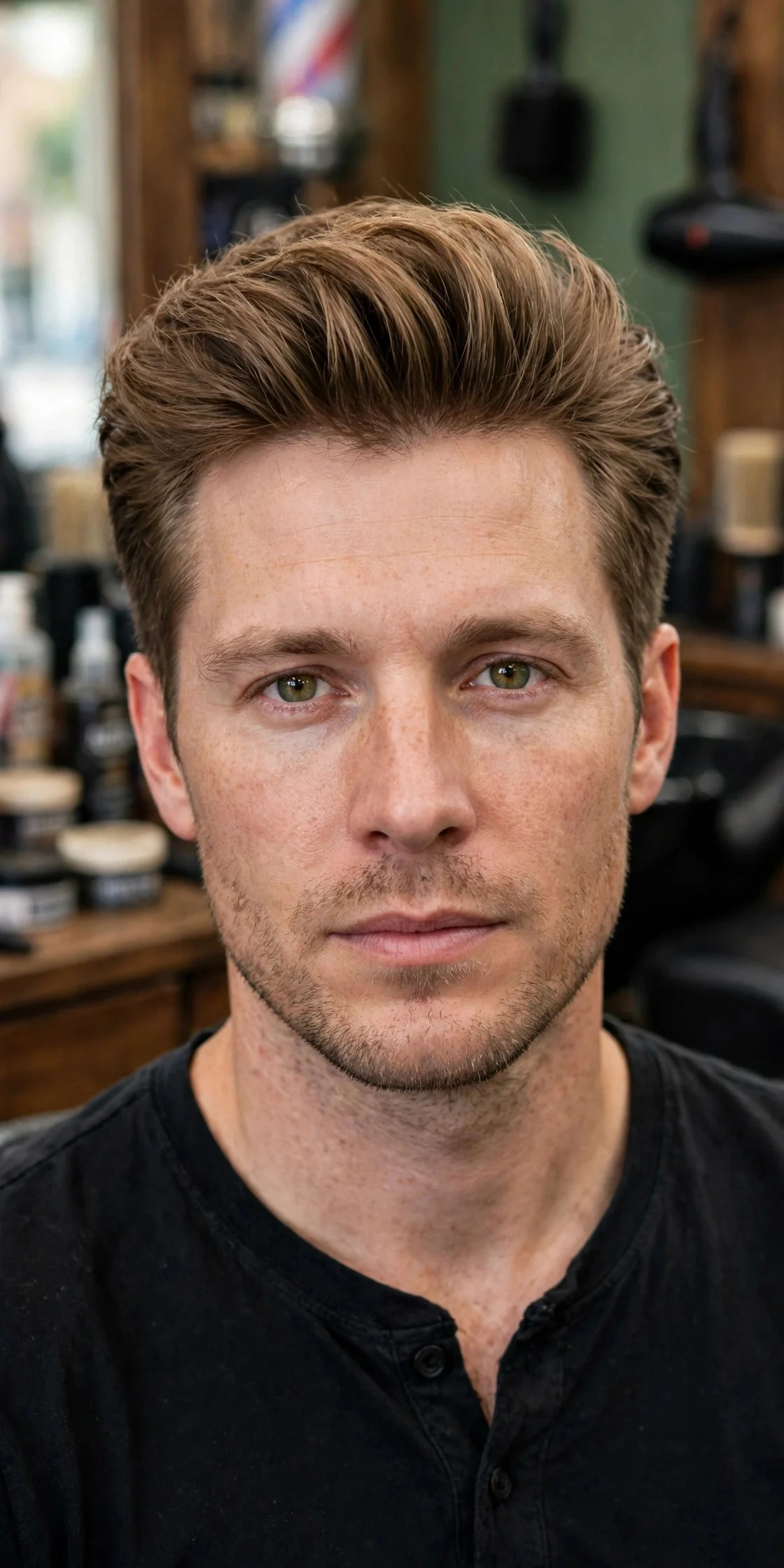 The Pompadour for Fine Hair