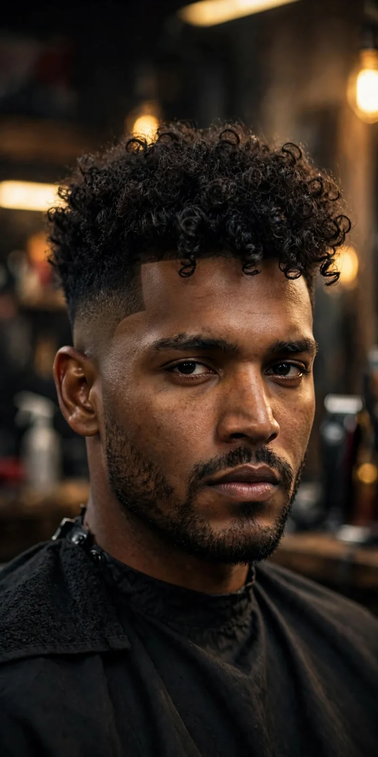 12 Curly Top Fade Ideas
