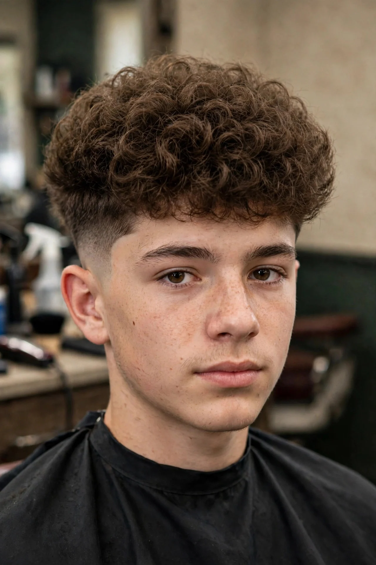 Broccoli with a Mid Fade