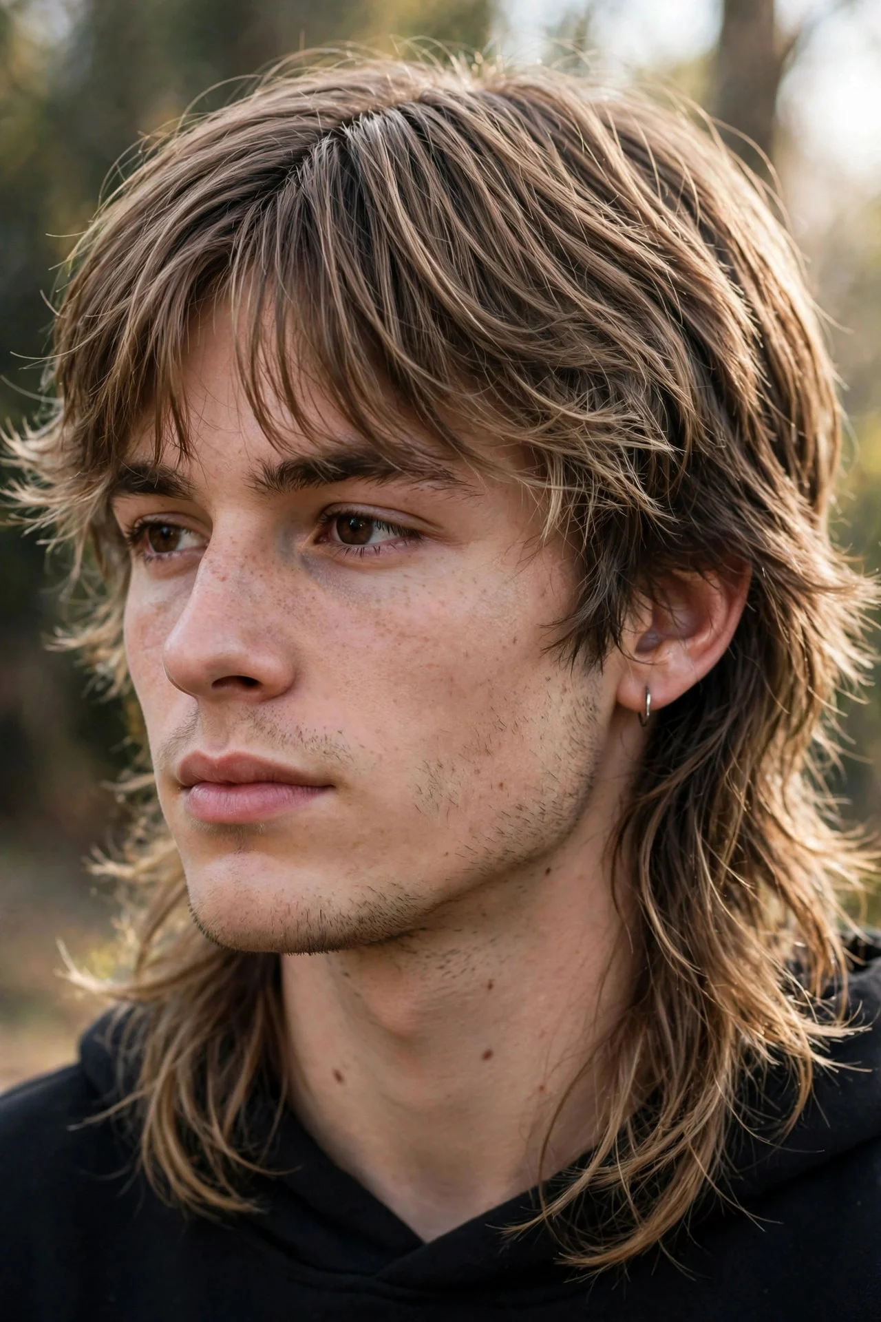 Wispy Mid-Part Mullet Hybrid
