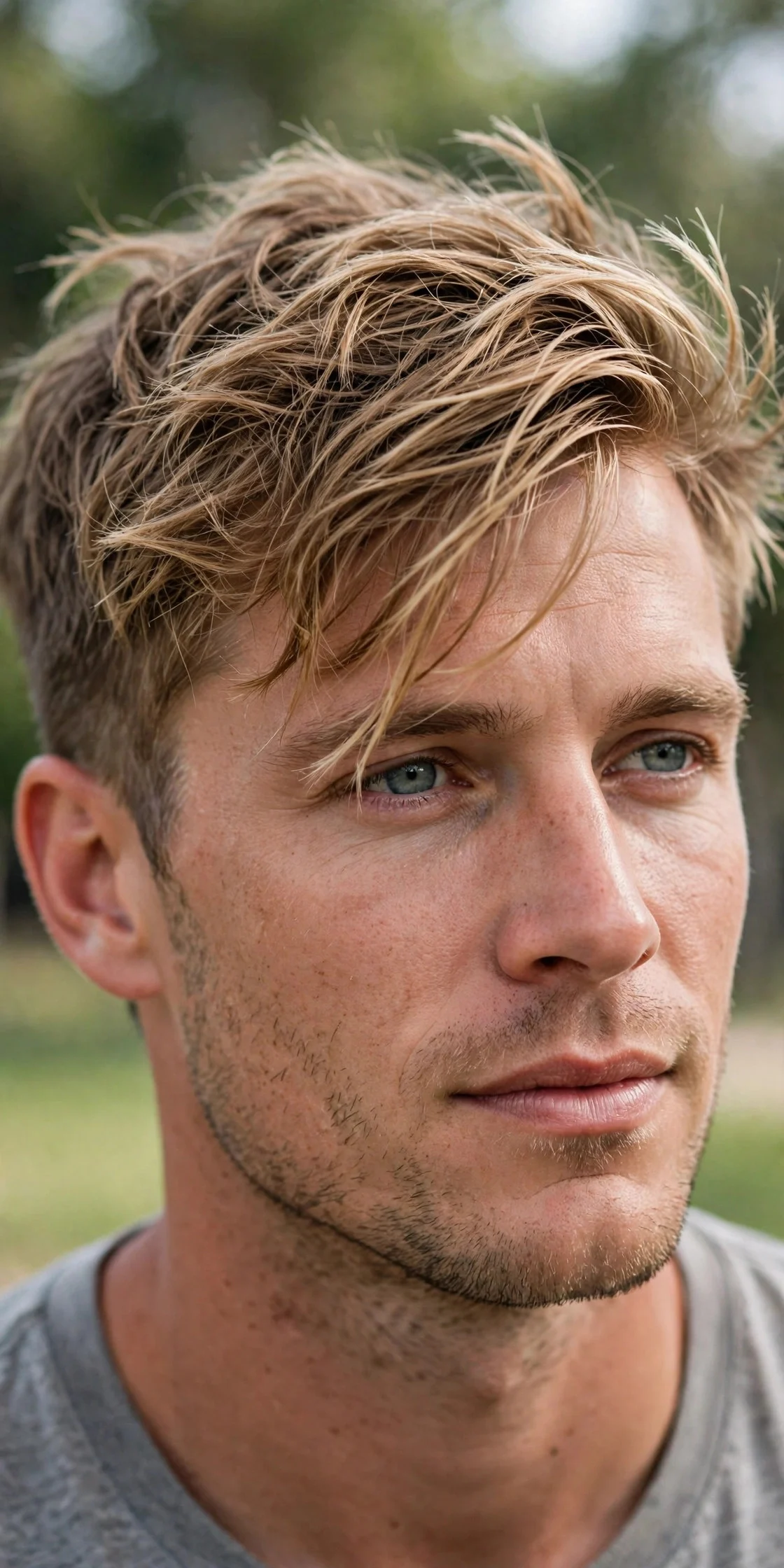 Messy Side-Swept Surf