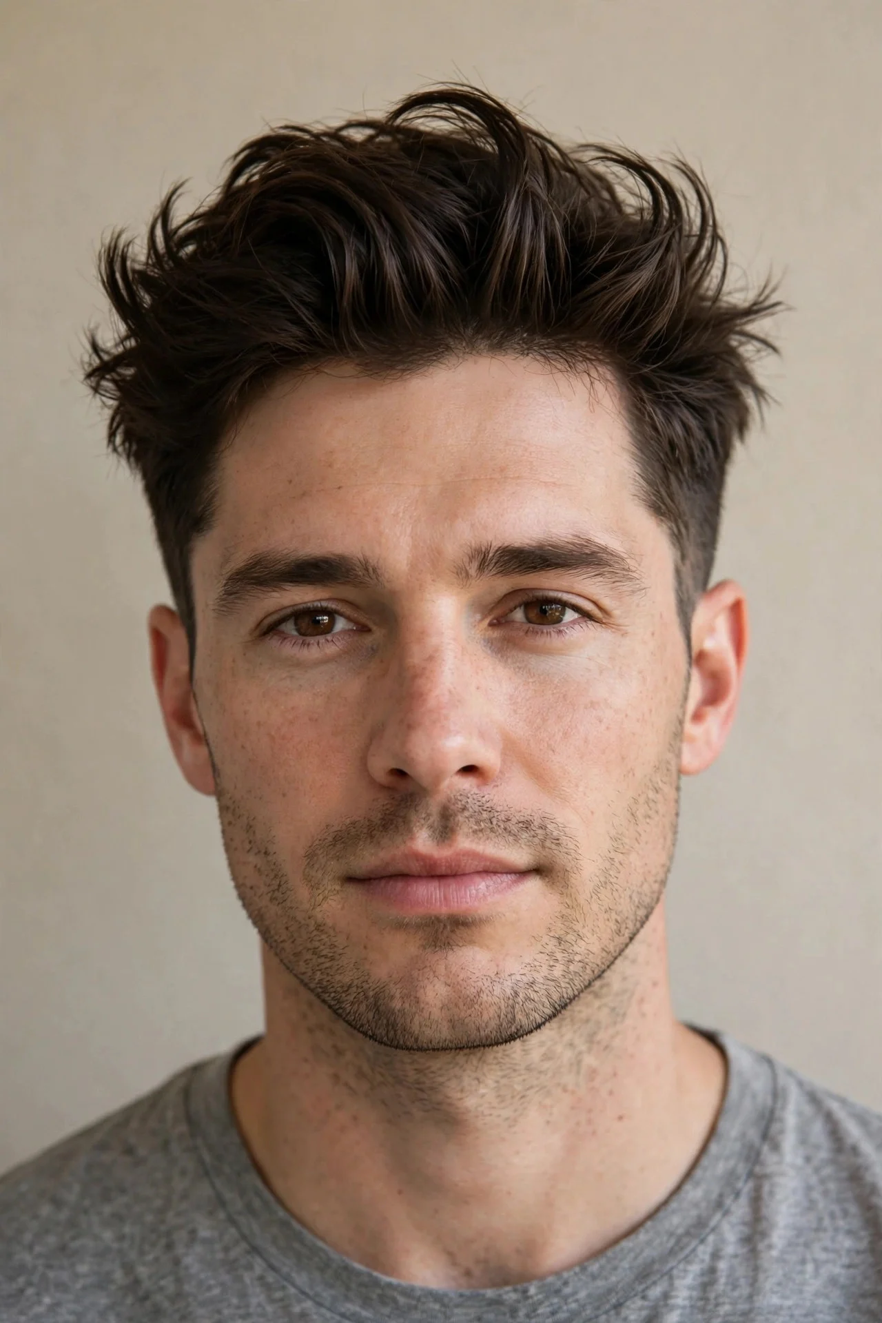 The Short Messy Quiff