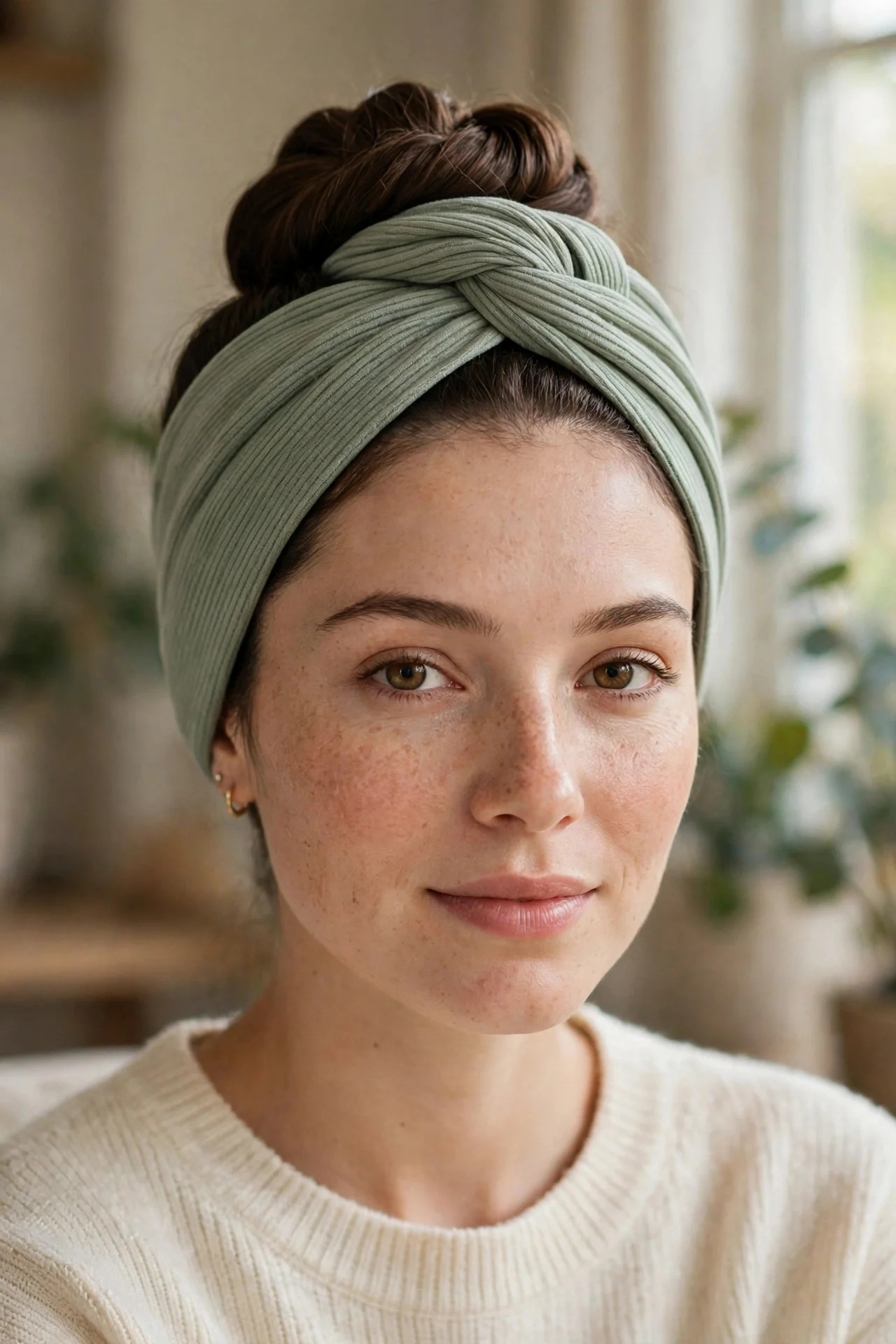 Headband Wrap Curls