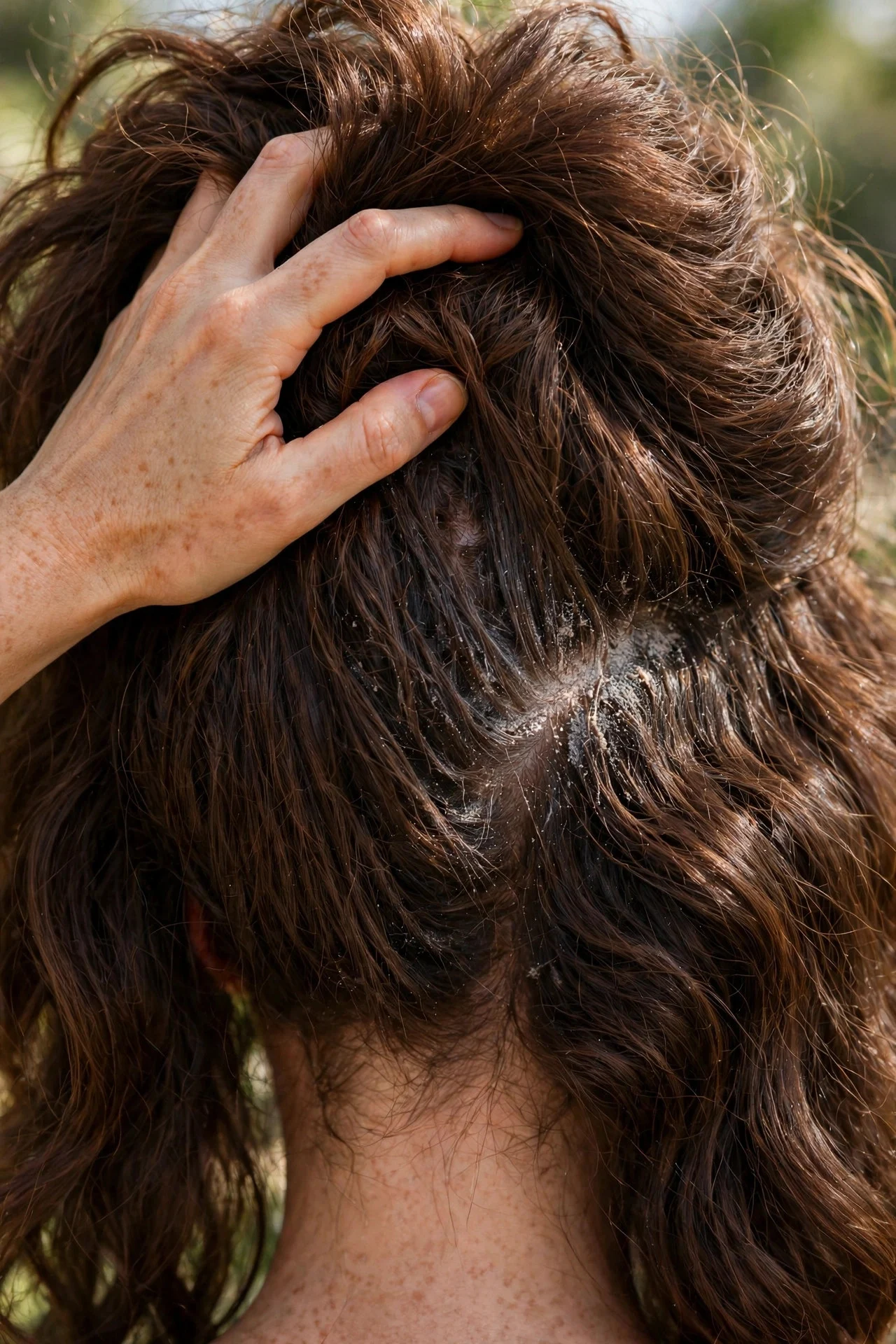Prep Thick Hair So the Clip Grips
