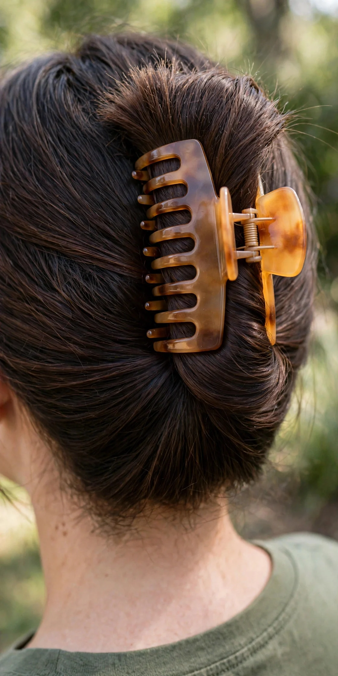The Flipped Ponytail Clip