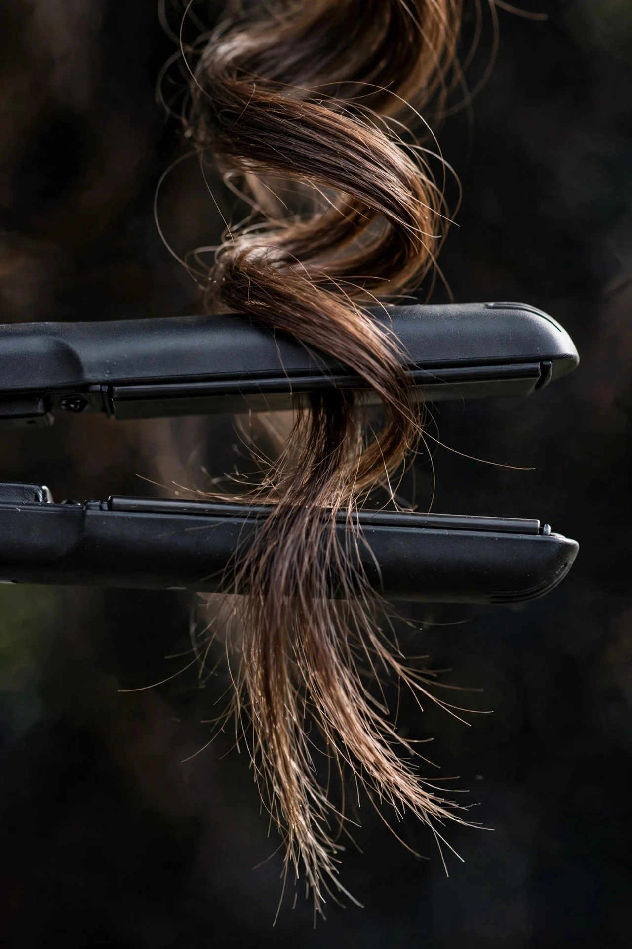 Break Up the Curls Gently